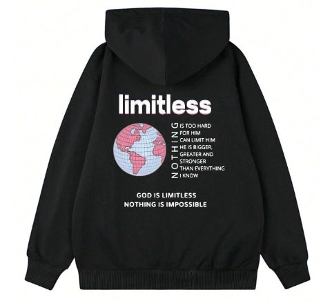 God Is Limitless Nothing Is Impossible Woman Hoody Casua